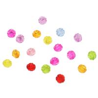 Jelly Style Acrylic Beads, Rose, Mini & cute & DIY, mixed colors, 11*9.5mm Approx 2mm, Approx 