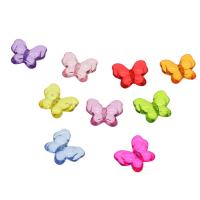 Jelly Style Acrylic Beads, Butterfly, Mini & cute & DIY, mixed colors Approx 1.5mm, Approx 