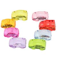 Transparent Acrylic Cabochons, Car, Mini & cute & fashion jewelry & DIY, mixed colors Approx 