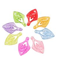 Transparent Acrylic Pendants, arrowhead, cute & fashion jewelry & DIY & jelly style, mixed colors Approx 1.5mm, Approx 