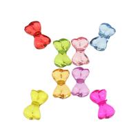 Jelly Style Acrylic Beads, Bowknot, Mini & cute & DIY, mixed colors Approx 1.5mm, Approx 