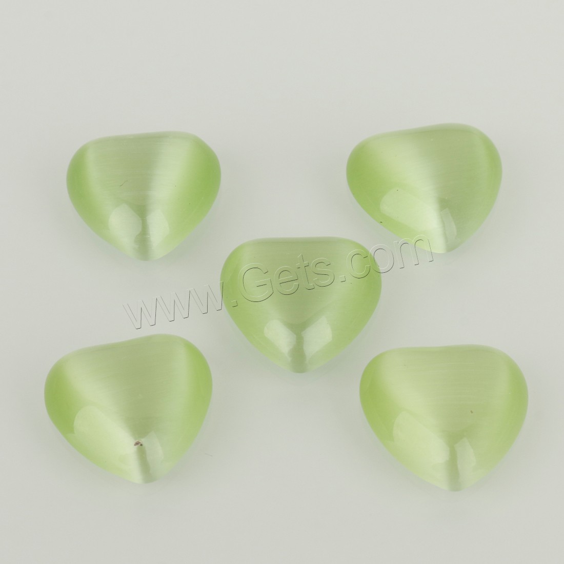 Cats Eye Cabochons, Heart, DIY & different size for choice & faceted, more colors for choice, Sold By PC