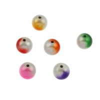 Perle acrylique, Rond, Mini & bijoux de mode & DIY, plus de couleurs à choisir, 10mm Environ 2mm, Environ Vendu par sac