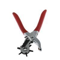 Stainless Steel Multifunctional Folding Pliers, with Plastic, 2 pieces & portable & durable, red  