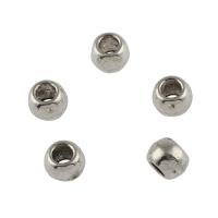 Zinc Alloy Jewelry Beads, platinum color plated, DIY Approx 3.5mm, Approx 