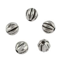 Bijoux de perles en alliage de Zinc , Plaqué de couleur d'argent, DIY Environ 0.5mm, Environ Vendu par sac