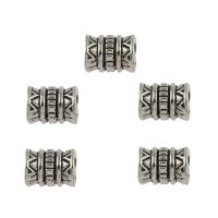 Zinc Alloy Jewelry Beads, antique silver color plated, DIY Approx 2.7mm, Approx 