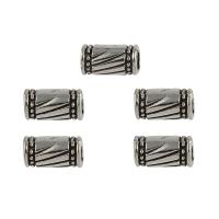 Zinc Alloy European Beads, antique silver color plated, DIY Approx 3.6mm, Approx 