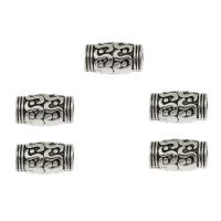 Zinc Alloy European Beads, antique silver color plated, DIY Approx 3.6mm, Approx 