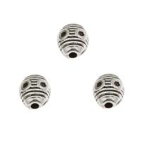 Zinc Alloy Jewelry Beads, antique silver color plated, fashion jewelry & DIY Approx 1.5mm, Approx 