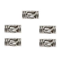 Zinc Alloy European Beads, antique silver color plated, DIY Approx 4.8mm, Approx 