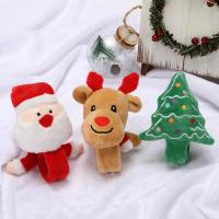 Eisen Weihnachten Schlag Armband, mit Baumwollsamt, Mini & Weihnachts-Design & Niedlich & Modeschmuck & verschiedene Stile für Wahl, 30*225mm, verkauft von PC