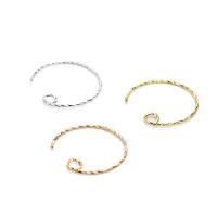 Sterling Silver Hook Earwire, 925 Sterling Silver, plated, durable & DIY 15mm 