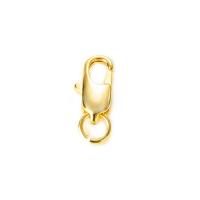 Zinc Alloy Lobster Clasp, gold color plated, durable & fashion jewelry & DIY 