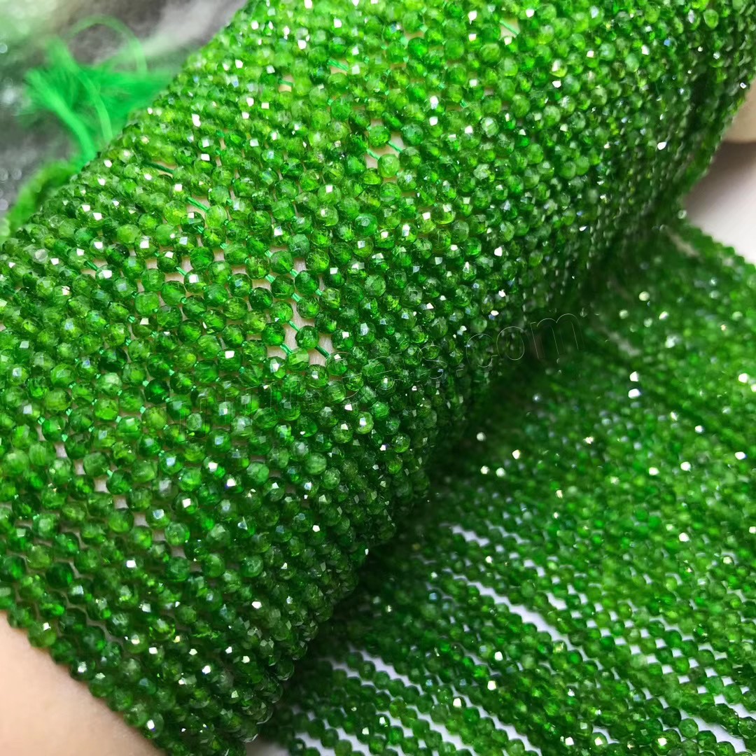 Spodumenite Beads, Round, polished, DIY & different size for choice, green, Length:Approx 15 Inch, Sold By Strand
