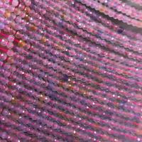 Morganite Beads, Round, polished, fashion jewelry & DIY, pink Approx 15 Inch, Approx 126/Strand 