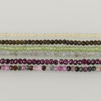 Perles de pierre gemme mixte, abaque, DIY & différents matériaux pour le choix & facettes Environ 1mm Environ 15.5 pouce, Environ Vendu par brin