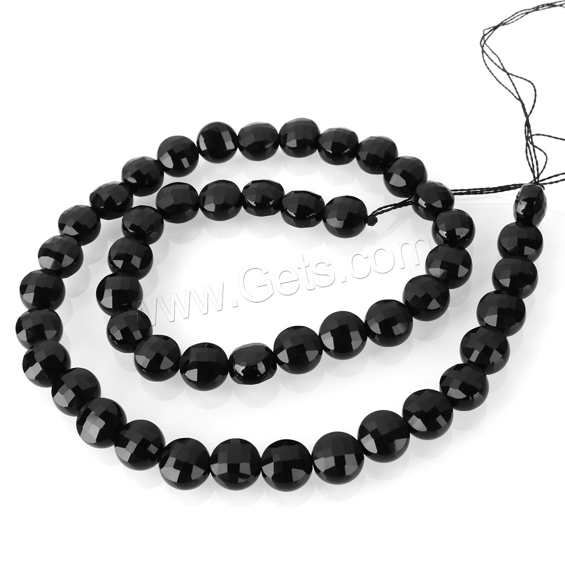 Black Agate Beads, vintage & different size for choice, black, Hole:Approx 1,1.5mm, Length:Approx 15.5 Inch, Sold By Strand