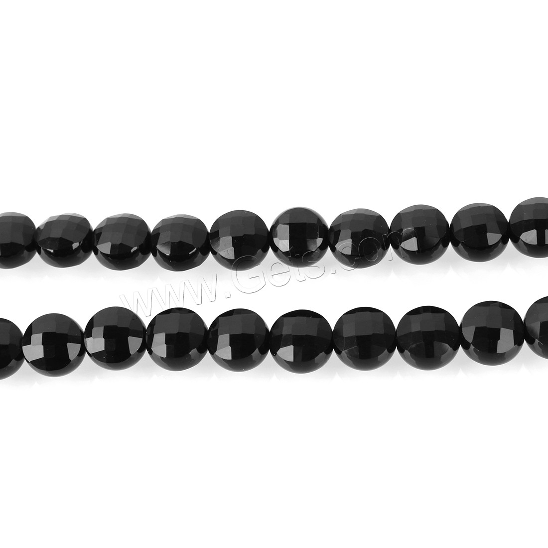 Ágata negra Abalorio, Vintage & diverso tamaño para la opción, Negro, agujero:aproximado 1,1.5mm, longitud:aproximado 15.5 Inch, Vendido por Sarta