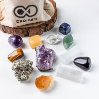 Gemstone Minerals Specimen, with Linen, Nuggets, 30-50mm,20mm 