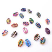 Zinklegierung Perle, Schale, goldfarben plattiert, Mini & Drucken & DIY, 16*11*4mm, 50PCs/Tasche, verkauft von Tasche