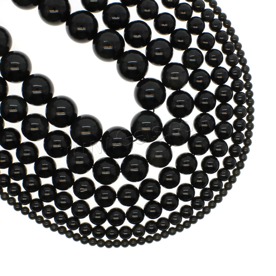 Rainbow Obsidian Beads, Round, different size for choice, Hole:Approx 1mm, Length:Approx 14.9 Inch, Sold By Strand