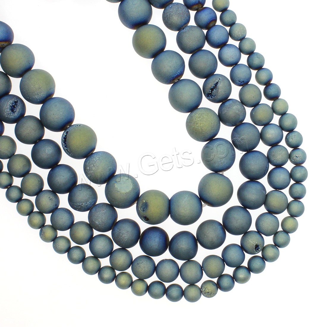 Laugh Rift Agate Beads, Round, plated, different size for choice, more colors for choice, Hole:Approx 1mm, Length:Approx 14.9 Inch, Sold By Strand
