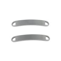 Stainless Steel Connector Bar, 1/1 loop, original color Approx 