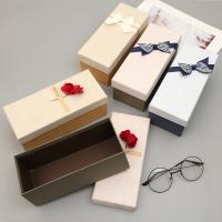 Boîte Cadeau de bijoux, papier, rectangle, durable & styles différents pour le choix Vendu par sac