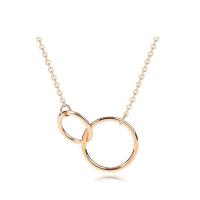 Brass Jewelry Necklace, plated, oval chain & for woman 13mm,17mm Inch 
