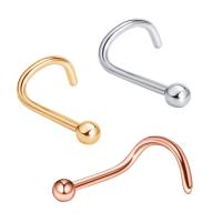 Stainless Steel Nose Piercing Jewelry, Unisex 