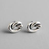 Sterling Silver Stud Earring, 925 Sterling Silver, sterling silver post pin, fashion jewelry & for woman 3/Pair 