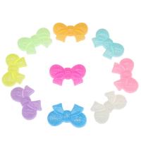 Solid Color Resin Cabochon, Bowknot, Mini & cute & fashion jewelry & DIY 