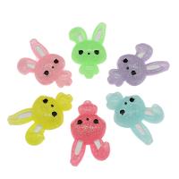 Animal Resin Cabochon, Rabbit, Mini & cute & DIY 