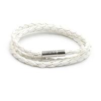 PU Leather Bracelet, with Zinc Alloy, zinc alloy magnetic clasp, Unisex & multi-strand Approx 8 Inch 