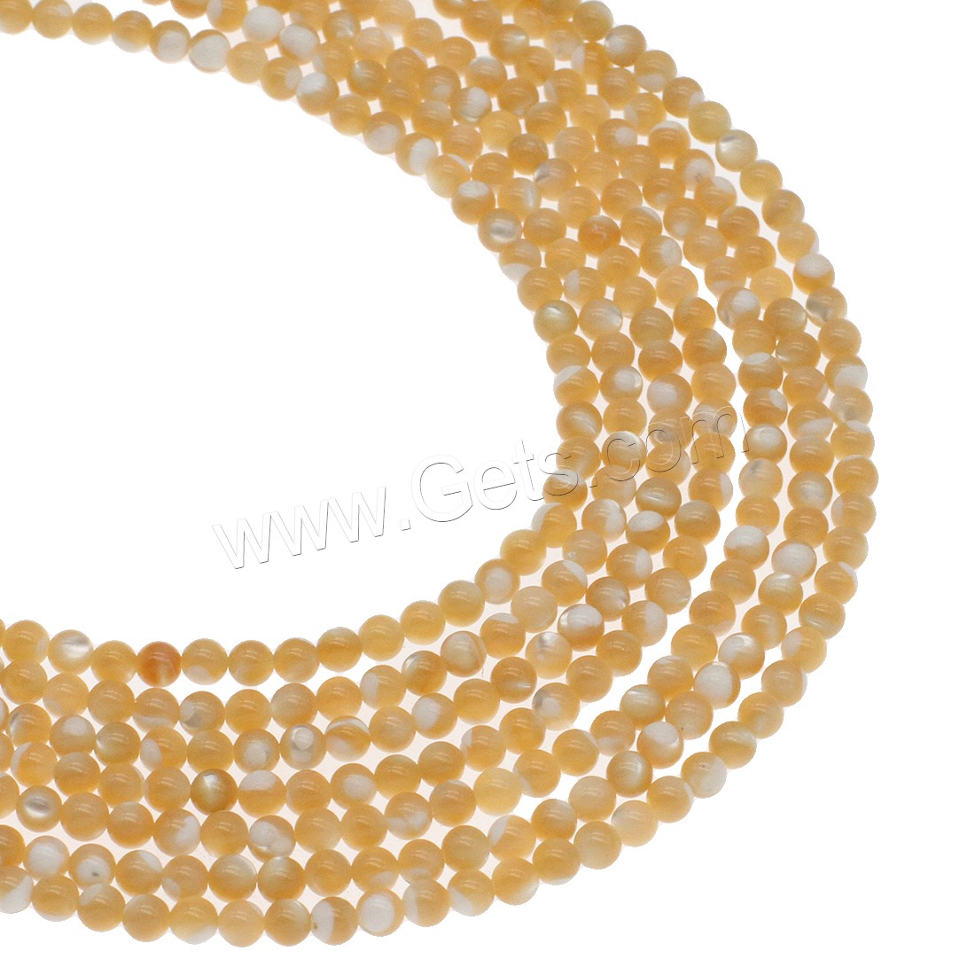 South Sea Shell Beads, Round, different size for choice, more colors for choice, Hole:Approx 1mm, Length:Approx 14.9 Inch, Sold By Strand