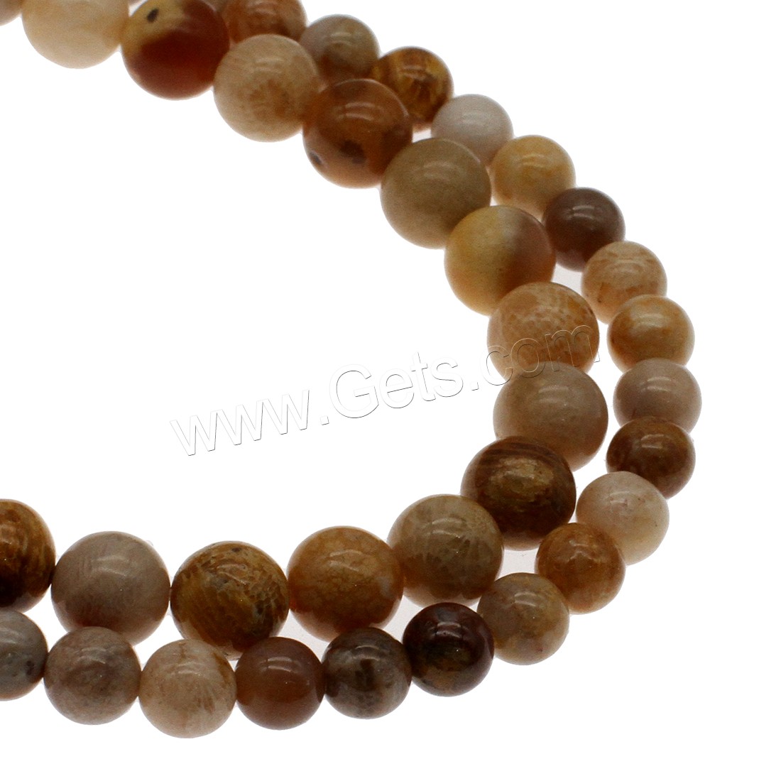 South Sea Shell Beads, Chrysanthemum Stone, Round, different size for choice, deep coffee color, Hole:Approx 1mm, Length:Approx 14.9 Inch, Sold By Strand