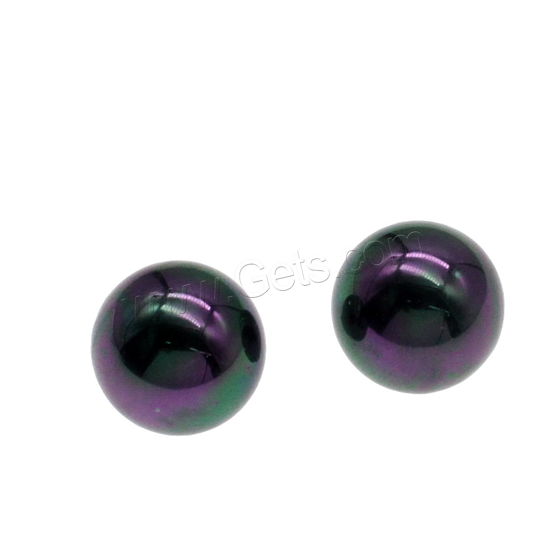 Half Drilled South Sea Shell Beads, Round, different size for choice & half-drilled, black, Hole:Approx 1mm, Sold By PC