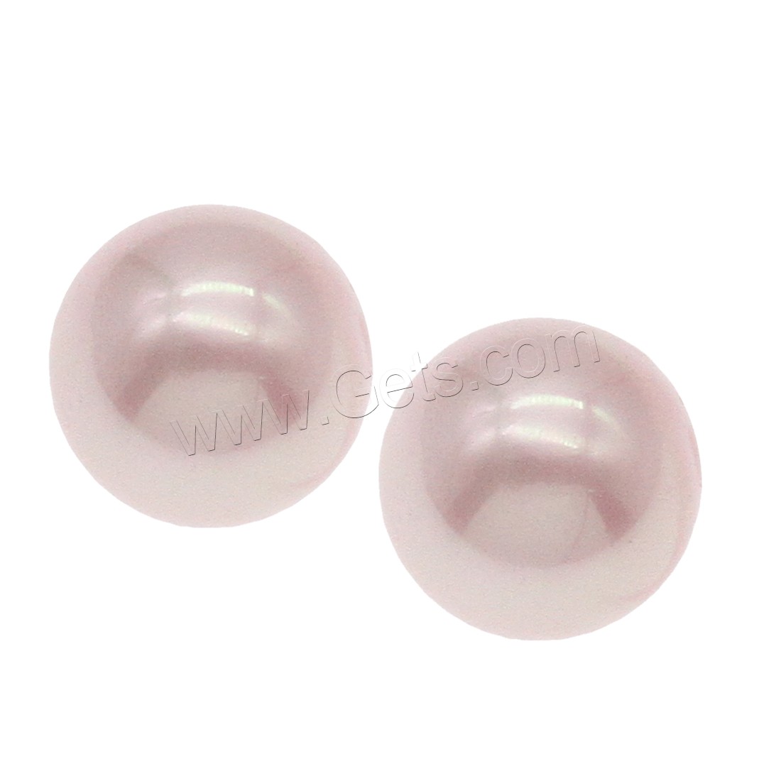Half Drilled South Sea Shell Beads, Round, different size for choice & half-drilled, more colors for choice, Hole:Approx 1mm, Sold By PC