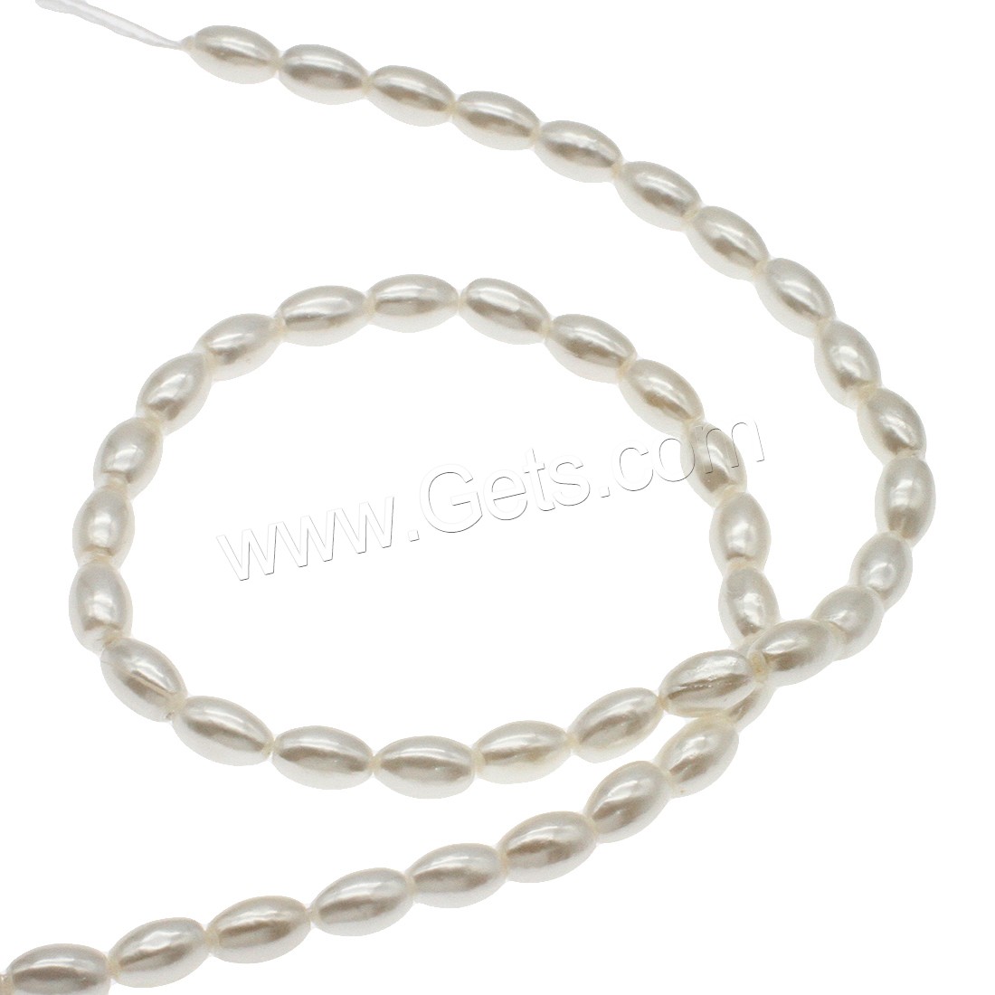 South Sea Shell Beads, Olive, different size for choice, white, Hole:Approx 1mm, Length:Approx 14.9 Inch, Sold By Strand