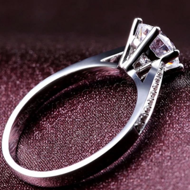 ラインス トーン真鍮指のリング, 白銅, メッキ, 異なるサイズの選択 & 女性用 & ライン石のある, メタリックカラー, 売り手 パソコン