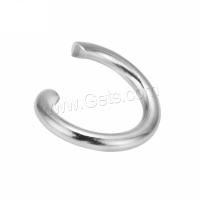 Iron Open Jump Ring, fashion jewelry & DIY silver color 