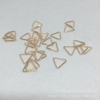 Brass Pendant Findings, plated, DIY 