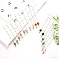 Brass Thread Through Earrings, with Resin, Flat Oval, gold color plated, random style & for woman, mixed colors, 100mm, 10mm 