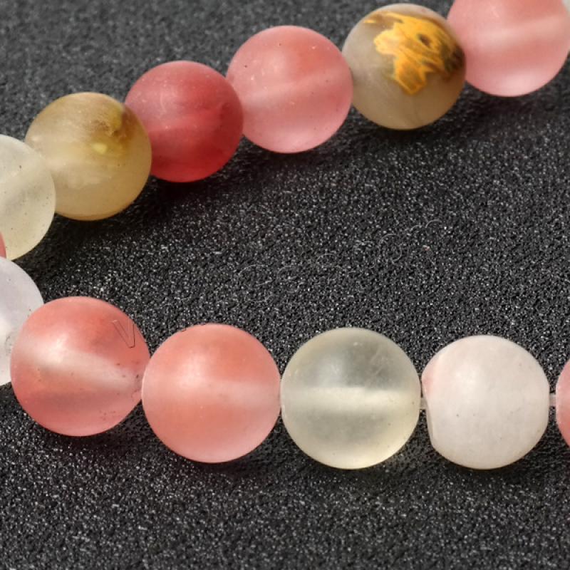 Watermelon Bead, Round, polished, fashion jewelry & DIY & different size for choice, mixed colors, Length:Approx 15 Inch, Sold By Strand