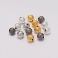 perla de cobre, metal, Esférico, chapado, Bricolaje & diverso tamaño para la opción, más colores para la opción, Vendido por Bolsa
