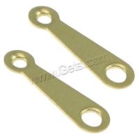 Brass Connector, plated, fashion jewelry & 1/1 loop Approx 1.5mm,0.5mm 