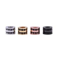 Perles zircon Micro Pave cubes, laiton, pavé de micro zircon, plus de couleurs à choisir, Vendu par PC