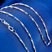 Sterling Silver Jewelry Necklace, 925 Sterling Silver, fashion jewelry & for woman, silver color 