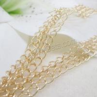 Brass Chain, gold color plated, durable & fashion jewelry & DIY 